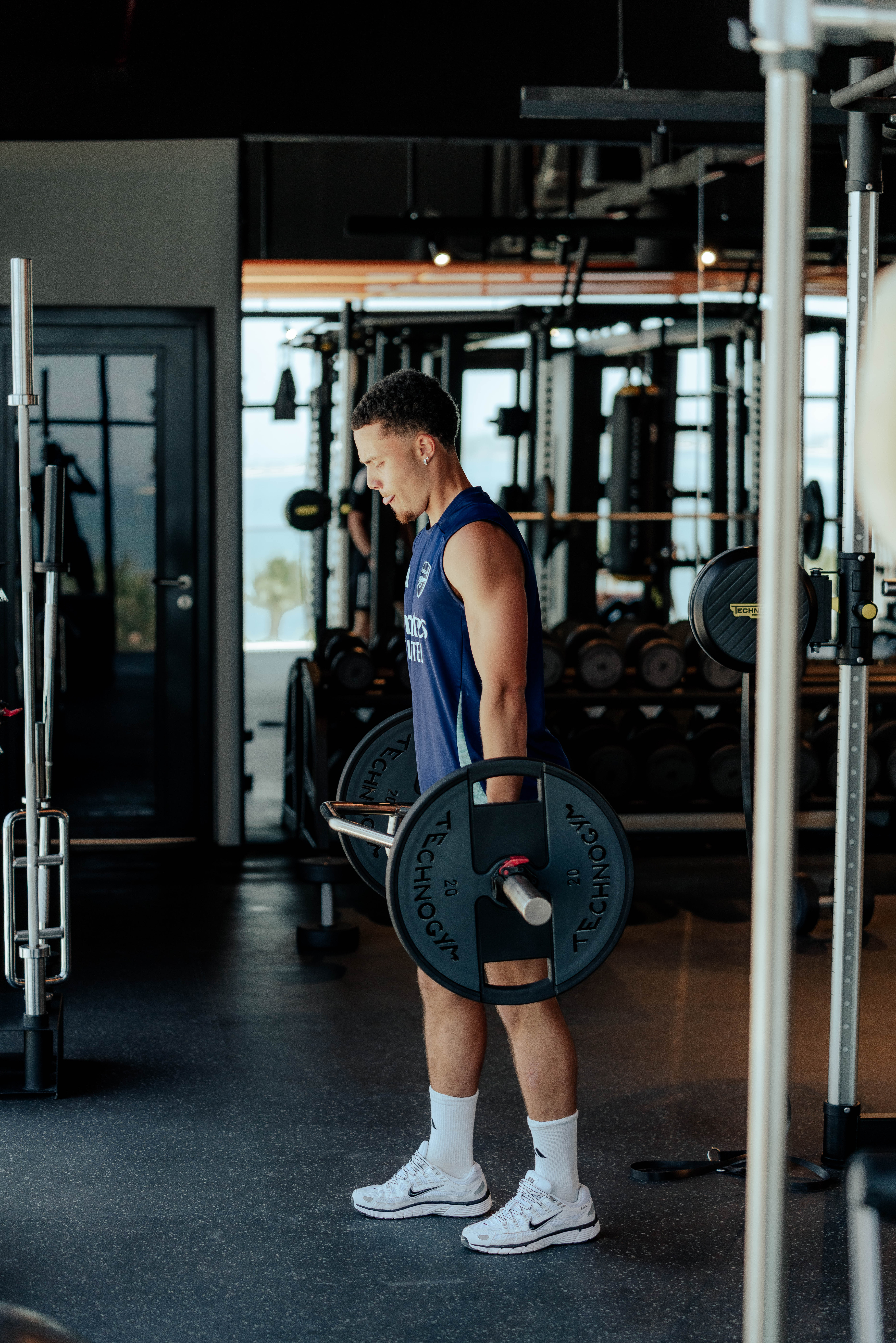 Strength and conditioning training session